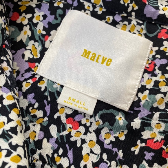 Anthropologie Maeve Matilda Rayon Button-down Shirt - Picture 3 of 6